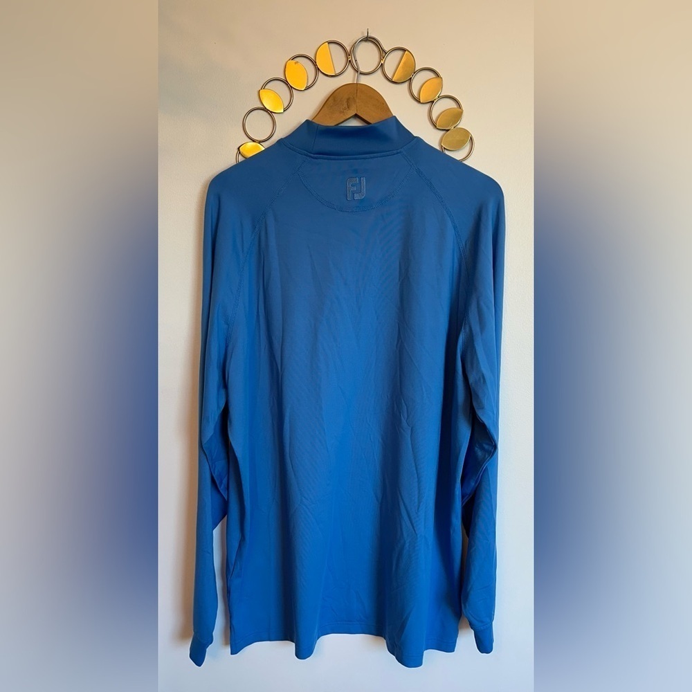 SOLD- FootJoy Mens Thermal Base Layer Size XL Long Sleeve TeeShirt With MockNeck - Picture 5 of 5